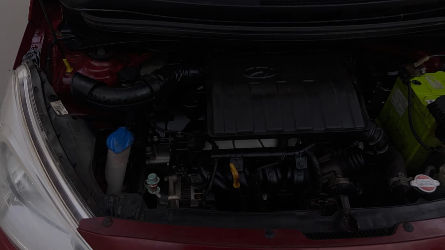 Used 2019 Hyundai Grand i10 Sportz 1.2 Kappa VTVT Petrol Manual engine ENGINE RIGHT SIDE VIEW