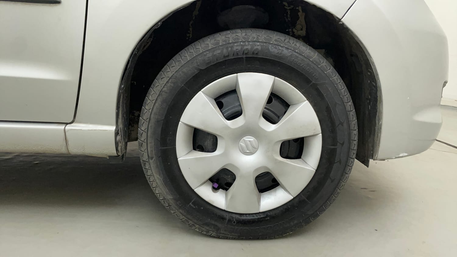Used 2012 Maruti Suzuki A-Star Vxi (ABS) AT Petrol Automatic tyres RIGHT FRONT TYRE RIM VIEW