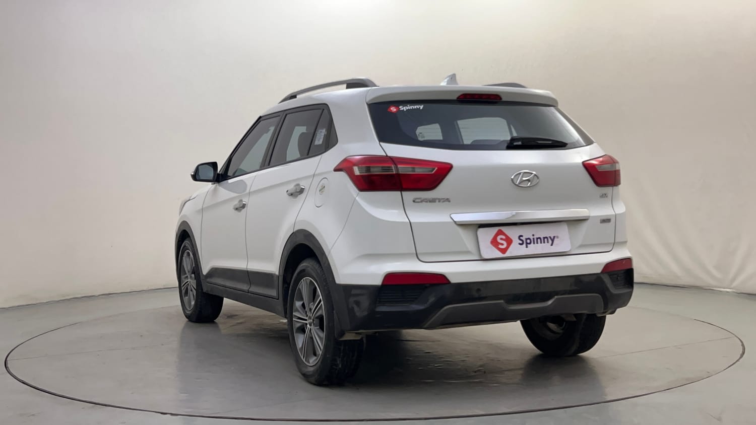 Used 2016 Hyundai Creta 1.6 SX Plus AT Petrol Petrol Automatic exterior LEFT REAR CORNER VIEW