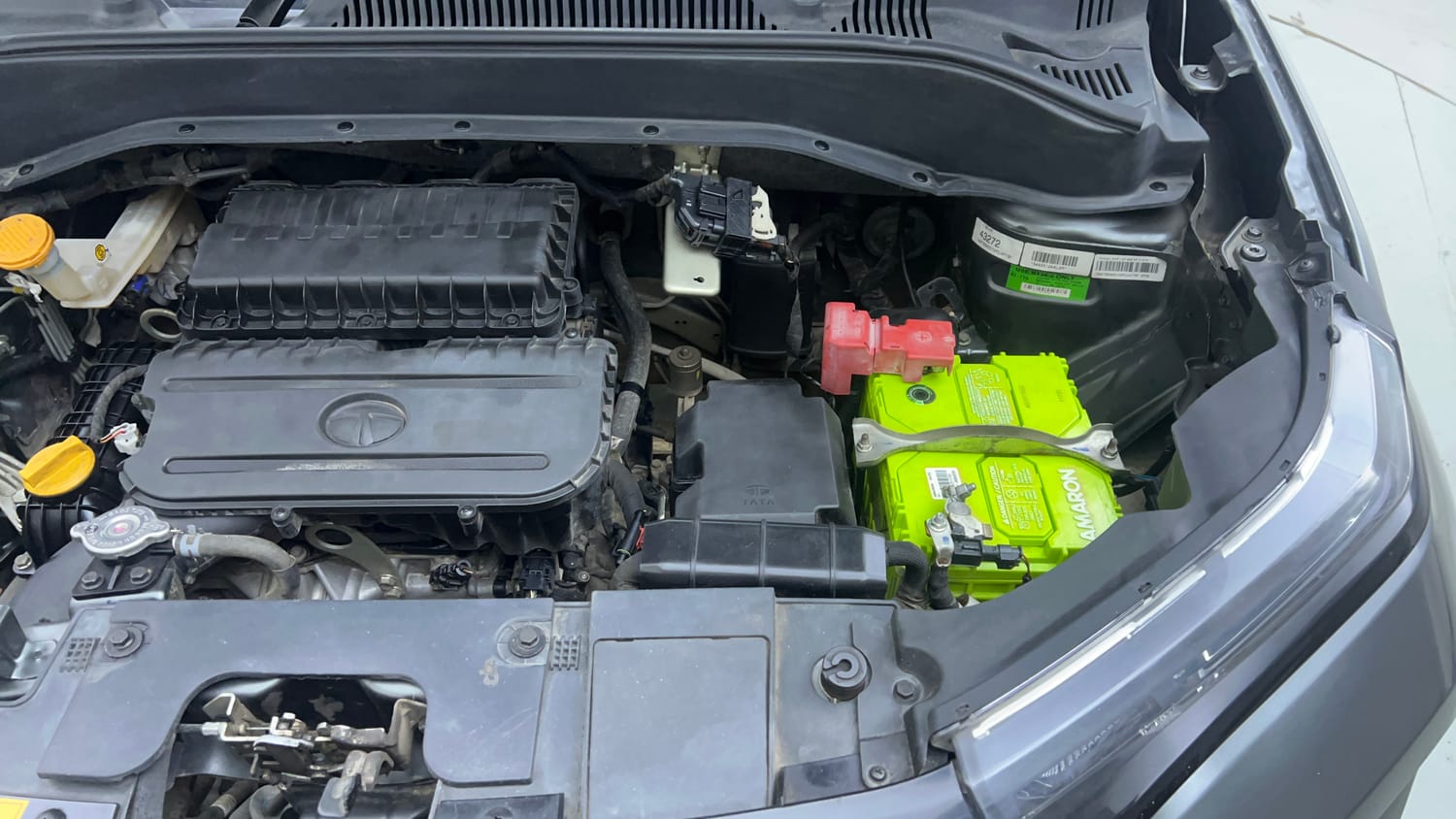 Used 2022 Tata Punch Pure MT Petrol Manual engine ENGINE LEFT SIDE VIEW