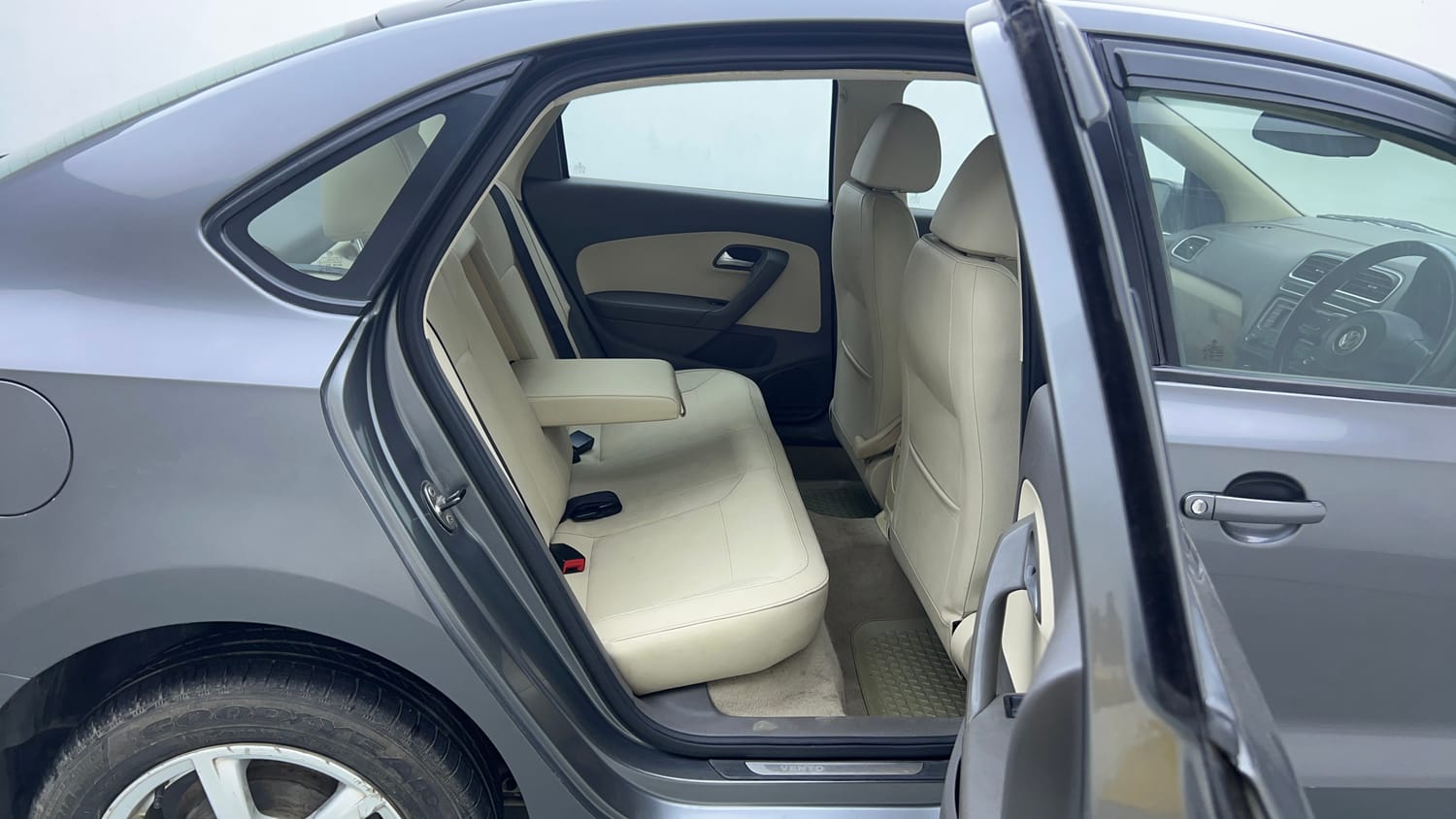 Used 2013 Volkswagen Vento Highline Petrol Petrol Manual interior RIGHT SIDE REAR DOOR CABIN VIEW