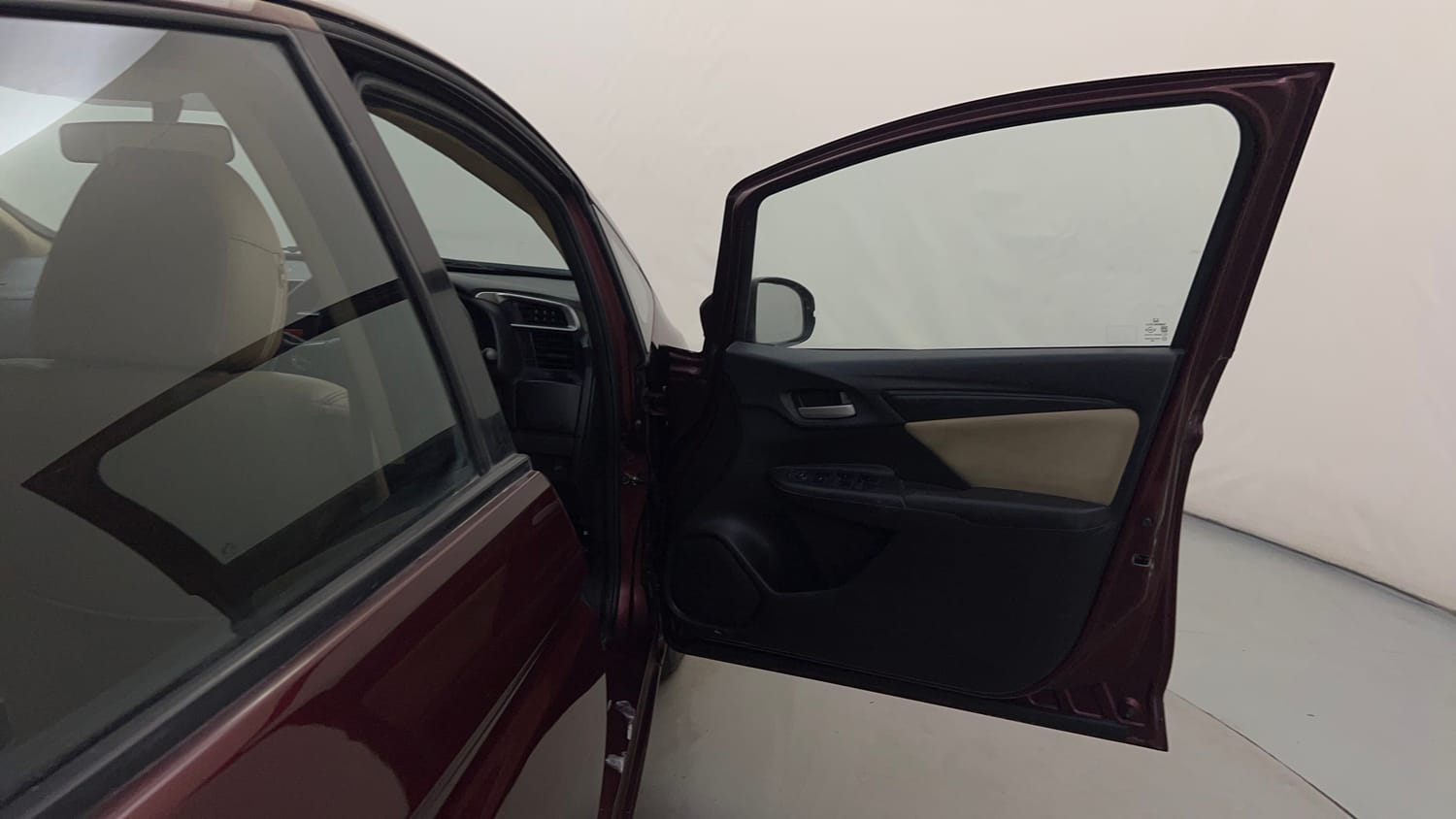 Used 2016 Honda Jazz S AT Petrol Automatic interior RIGHT FRONT DOOR OPEN VIEW