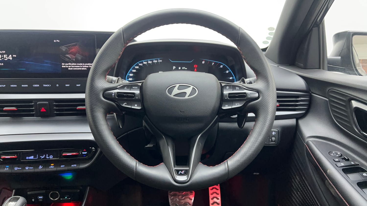 Used 2026 Hyundai i20 N Line N8 1.0 Turbo DCT Petrol Automatic interior STEERING VIEW