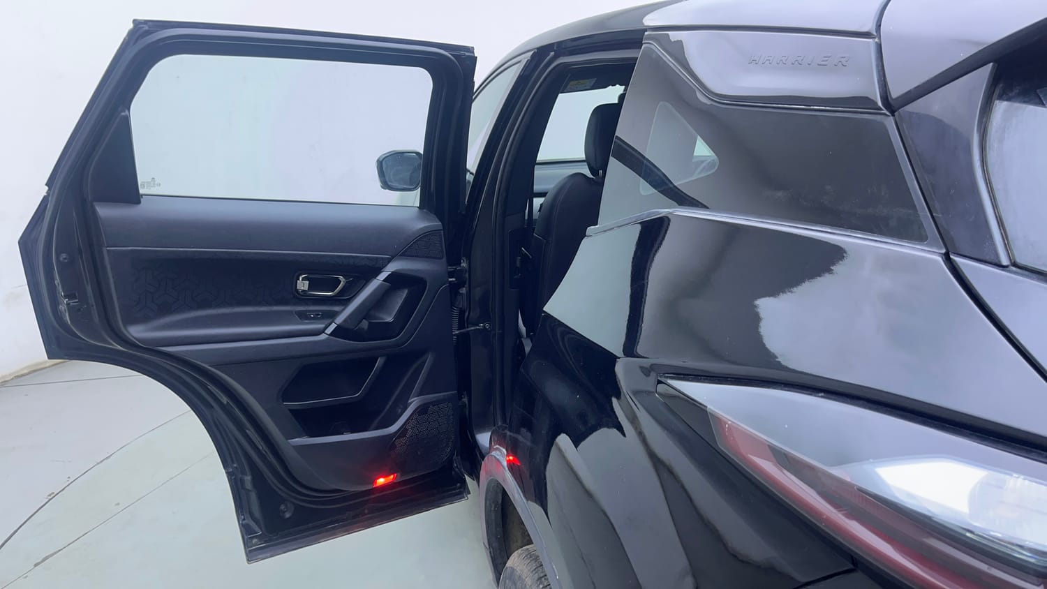 Used 2023 Tata Harrier XZ Plus Dark Edition Diesel Manual interior LEFT REAR DOOR OPEN VIEW