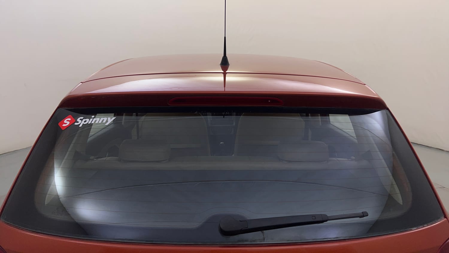 Used 2014 Volkswagen Polo Highline1.2L (P) Petrol Manual exterior BACK WINDSHIELD VIEW