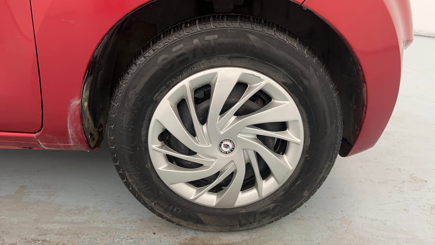 Used 2019 Datsun Redi-GO T (O) Petrol Manual tyres RIGHT FRONT TYRE RIM VIEW