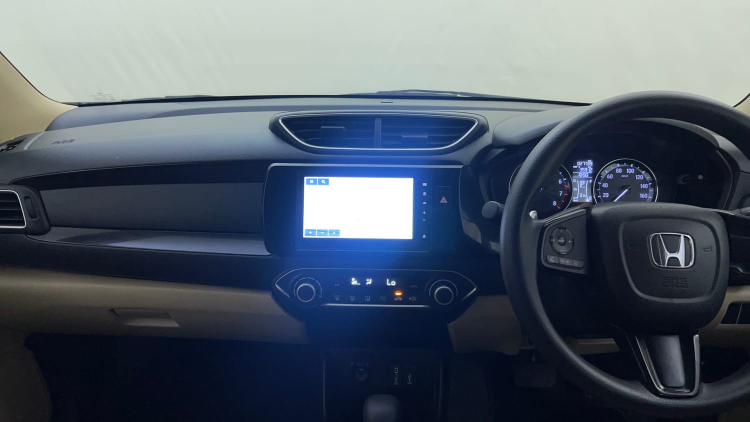 Used 2019 Honda Amaze 1.2 VX CVT Petrol Petrol Automatic interior MUSIC SYSTEM & AC CONTROL VIEW