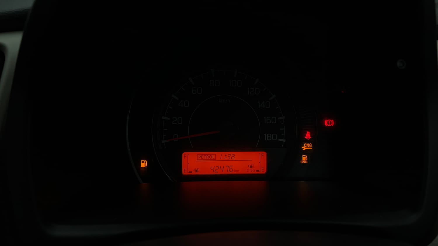 Used 2022 Maruti Suzuki Wagon R LXI 1.0 CNG Cng Manual interior CLUSTERMETER VIEW