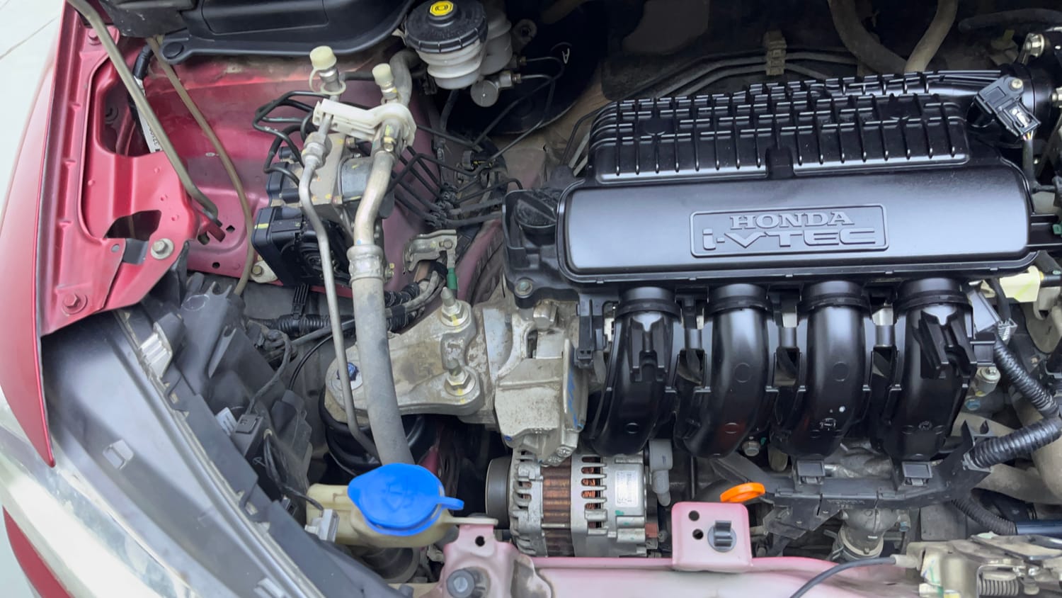 Used 2021 Honda Jazz VX CVT Petrol Automatic engine ENGINE RIGHT SIDE VIEW