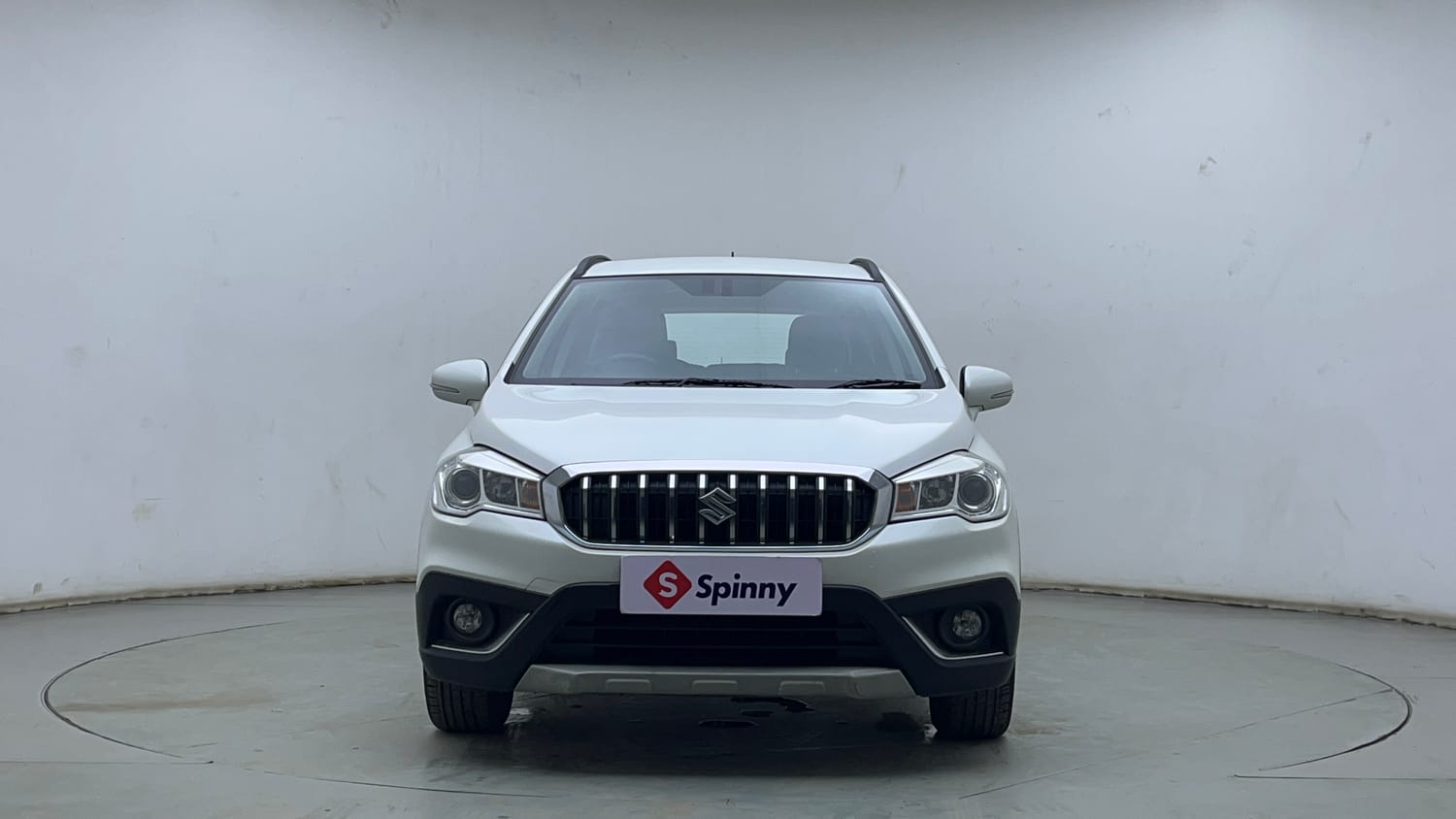 Used 2021 Maruti Suzuki S-Cross Zeta AT Petrol Automatic exterior FRONT VIEW