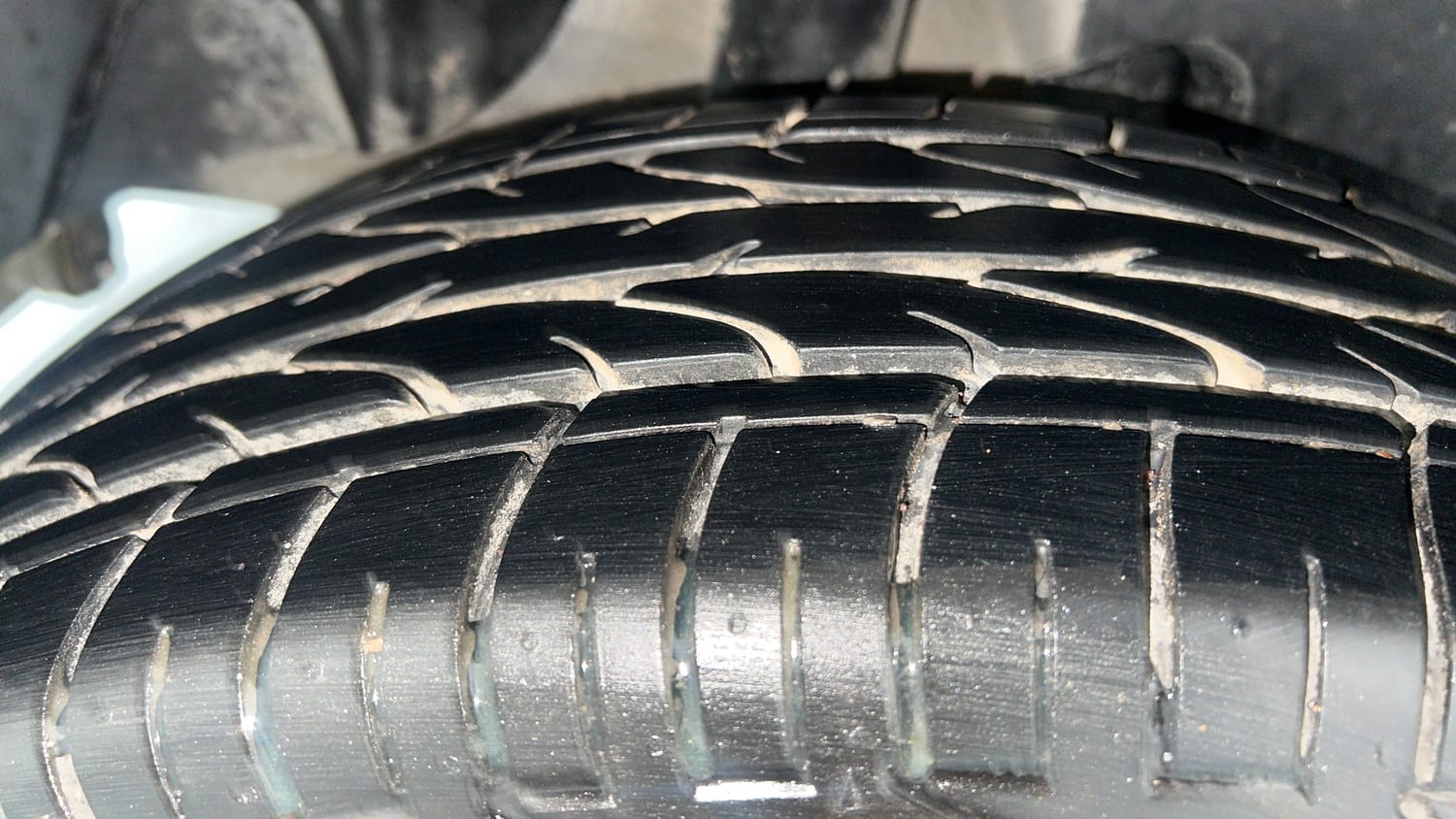 Used 2021 Hyundai Creta S 1.5 Diesel Diesel Manual tyres RIGHT REAR TYRE TREAD VIEW