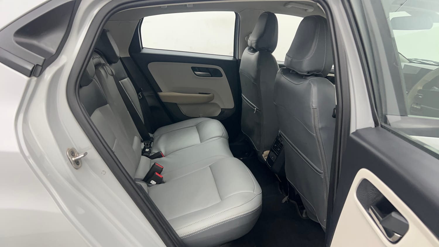 Used 2025 Tata Altroz Creative Petrol 5AMT Petrol Automatic interior RIGHT SIDE REAR DOOR CABIN VIEW