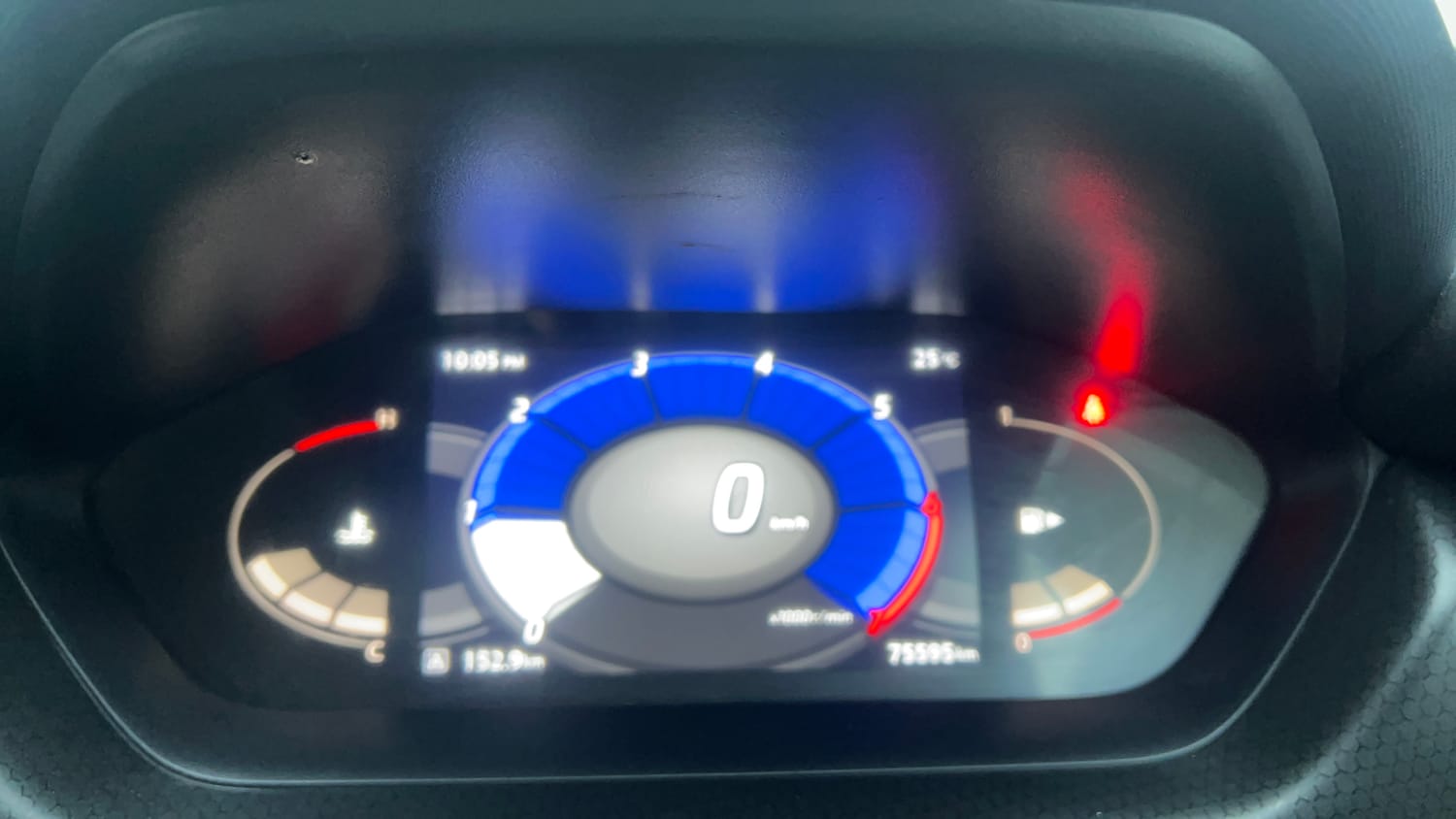 Used 2021 Nissan Magnite XV Premium Turbo Petrol Manual interior CLUSTERMETER VIEW