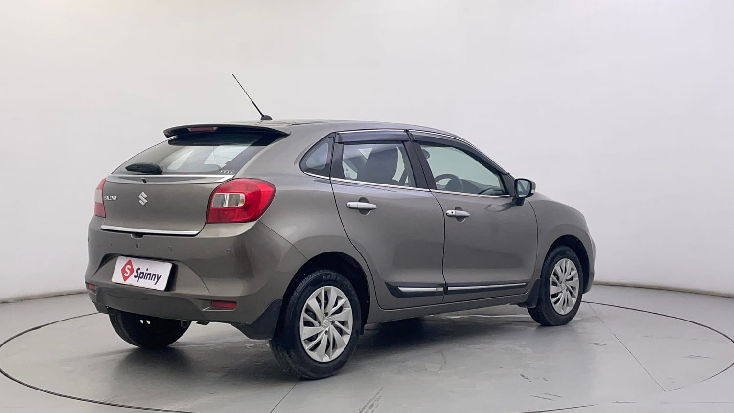 Used 2021 Maruti Suzuki Baleno Delta Petrol Manual exterior RIGHT REAR CORNER VIEW