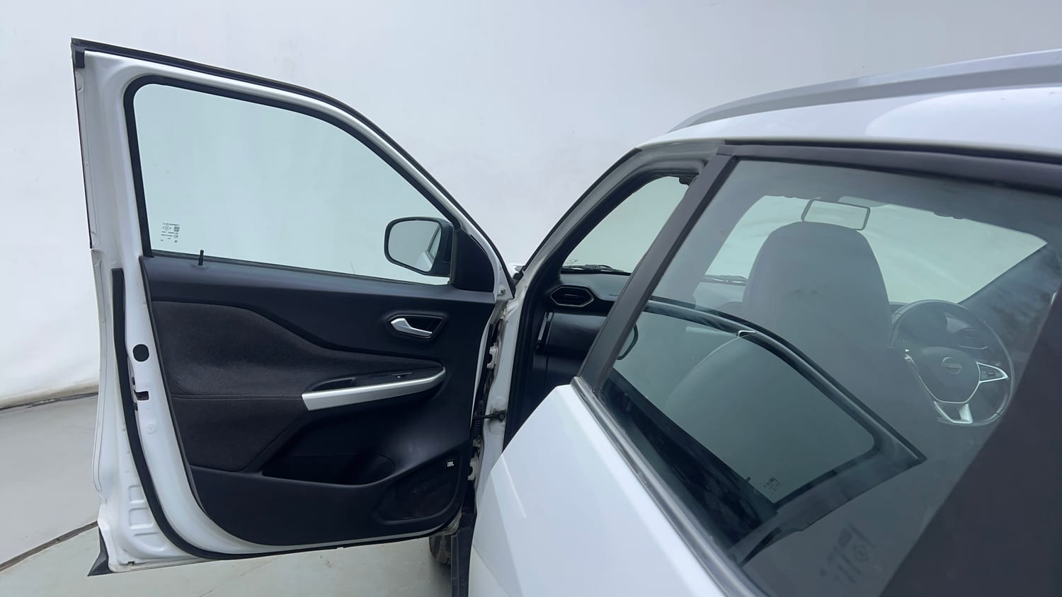 Used 2021 Nissan Magnite XV Premium Turbo Petrol Manual interior LEFT FRONT DOOR OPEN VIEW