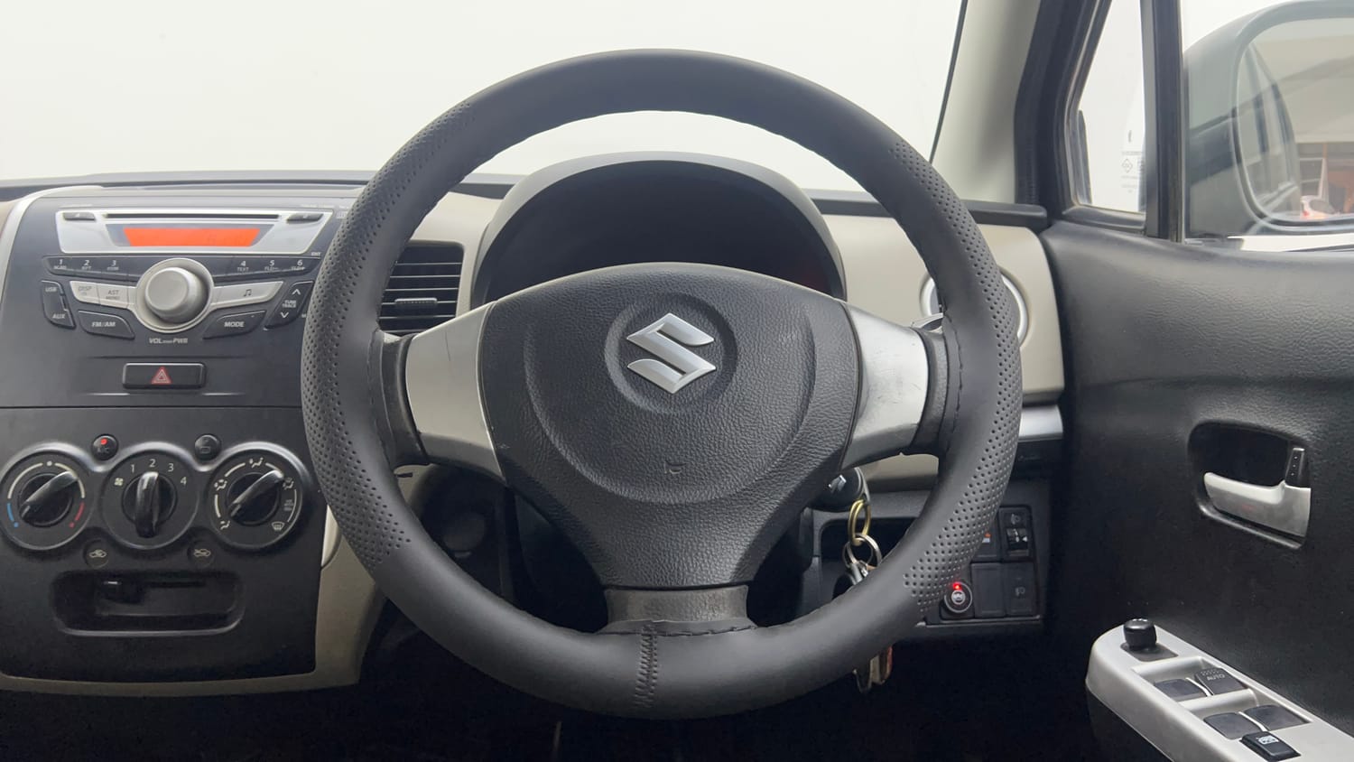 Used 2016 Maruti Suzuki Wagon R 1.0 VXI Petrol + CNG (Outside Fitted) Cng Manual interior STEERING VIEW