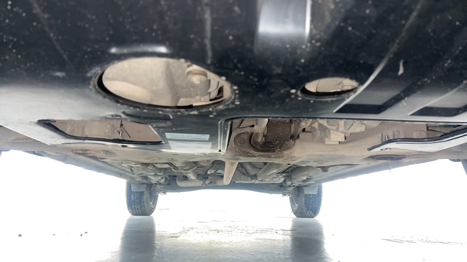 Used 2021 Hyundai Creta S 1.5 Diesel Diesel Manual extra FRONT LEFT UNDERBODY VIEW