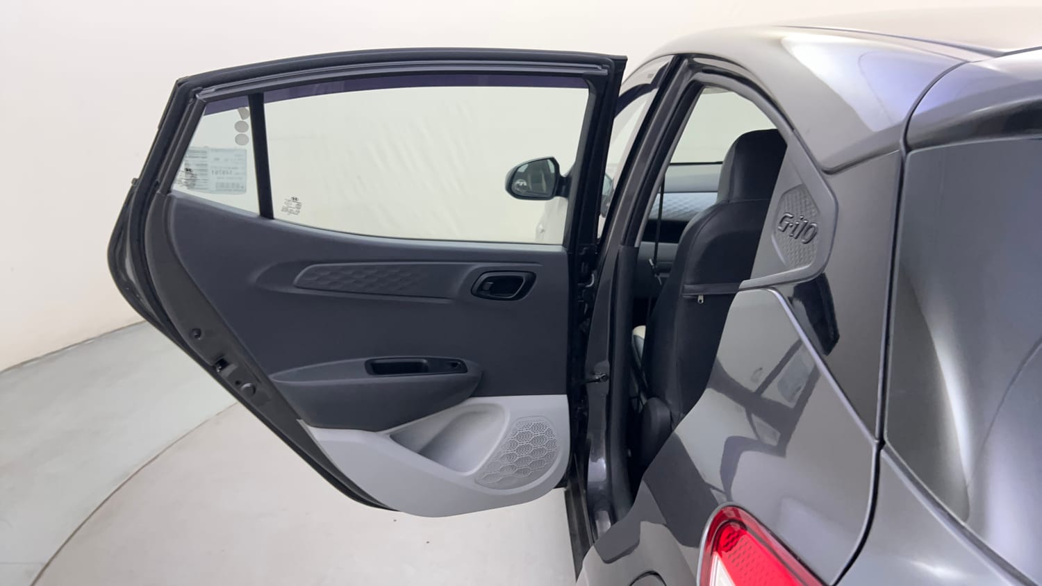 Used 2021 Hyundai Grand i10 Nios Magna 1.2 Kappa VTVT Petrol Manual interior LEFT REAR DOOR OPEN VIEW