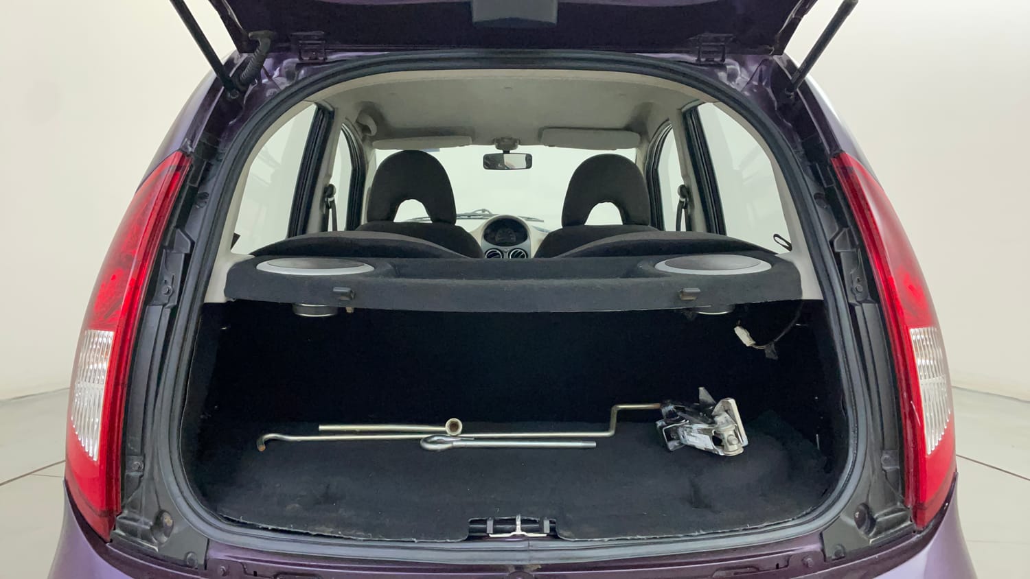 Used 2015 Tata Nano Twist XTA Petrol Automatic interior DICKY INSIDE VIEW