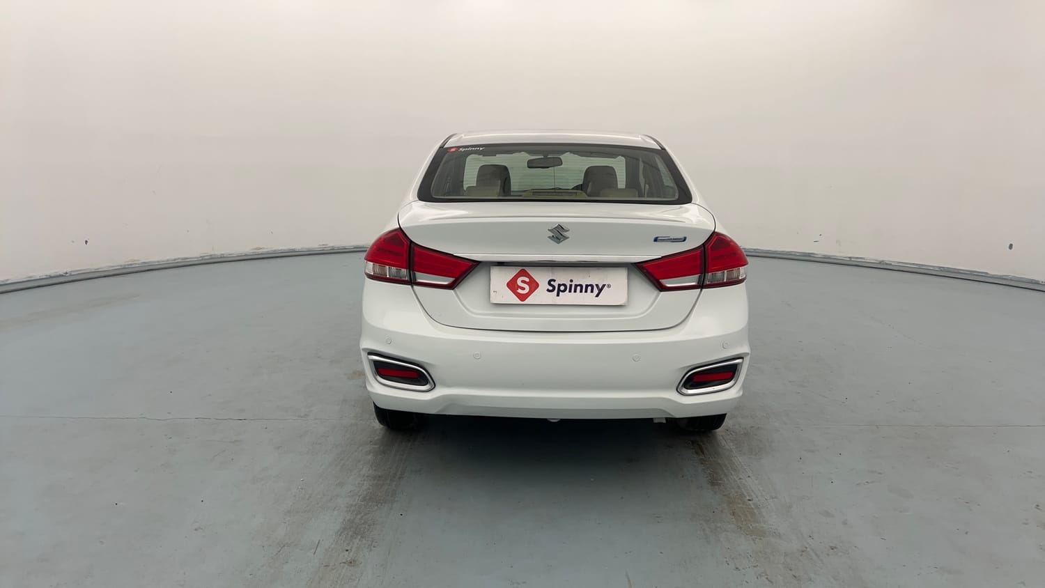 Used 2019 Maruti Suzuki Ciaz Alpha Hybrid 1.5 Petrol Manual exterior BACK VIEW