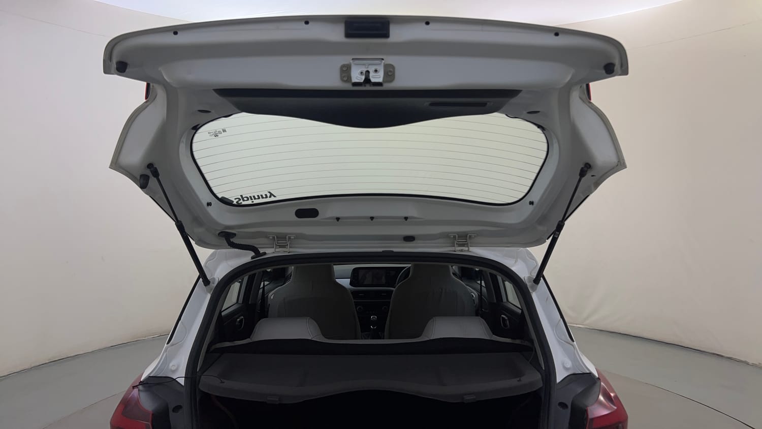 Used 2023 Hyundai Grand i10 Nios Sportz 1.2 Kappa VTVT Petrol Manual interior DICKY DOOR OPEN VIEW