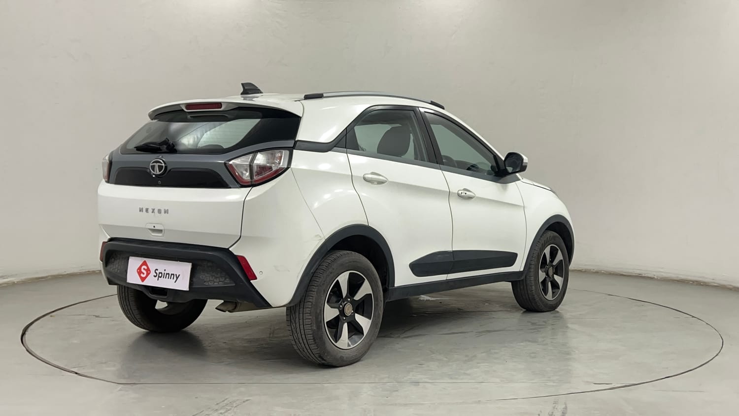 Used 2019 Tata Nexon XZA Plus Diesel Diesel Automatic exterior RIGHT REAR CORNER VIEW