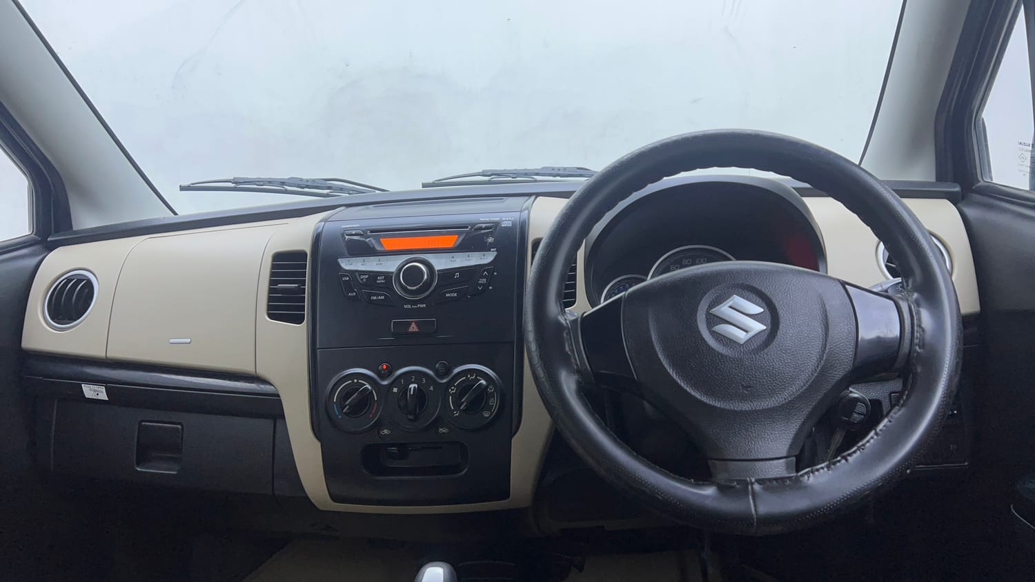 Used 2017 Maruti Suzuki Wagon R 1.0 VXI AMT Petrol Automatic interior DASHBOARD VIEW