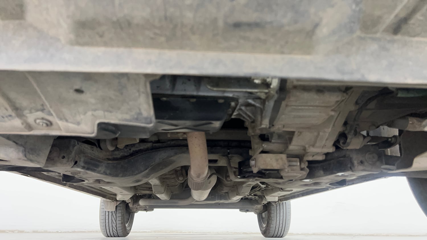 Used 2019 Tata Nexon XZA Plus Diesel Diesel Automatic extra FRONT LEFT UNDERBODY VIEW