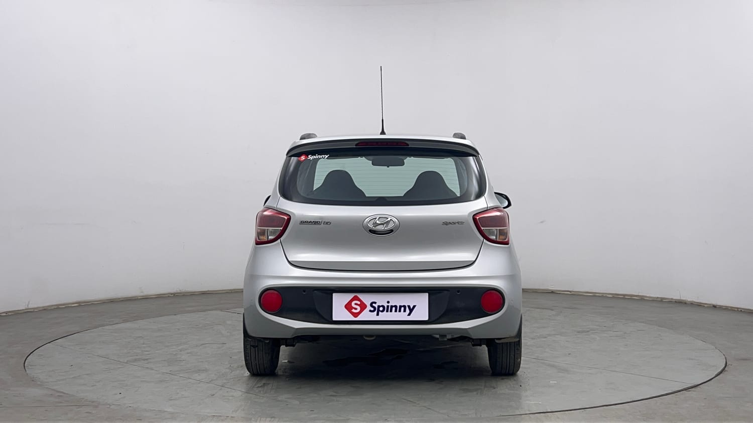 Used 2018 Hyundai Grand i10 Sportz 1.2 Kappa VTVT Petrol Manual exterior BACK VIEW