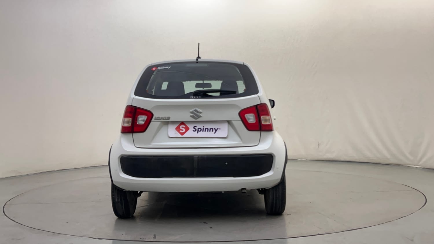 Used 2018 Maruti Suzuki Ignis [2017-2020] Zeta AMT Petrol Dual Tone Petrol Automatic exterior BACK VIEW
