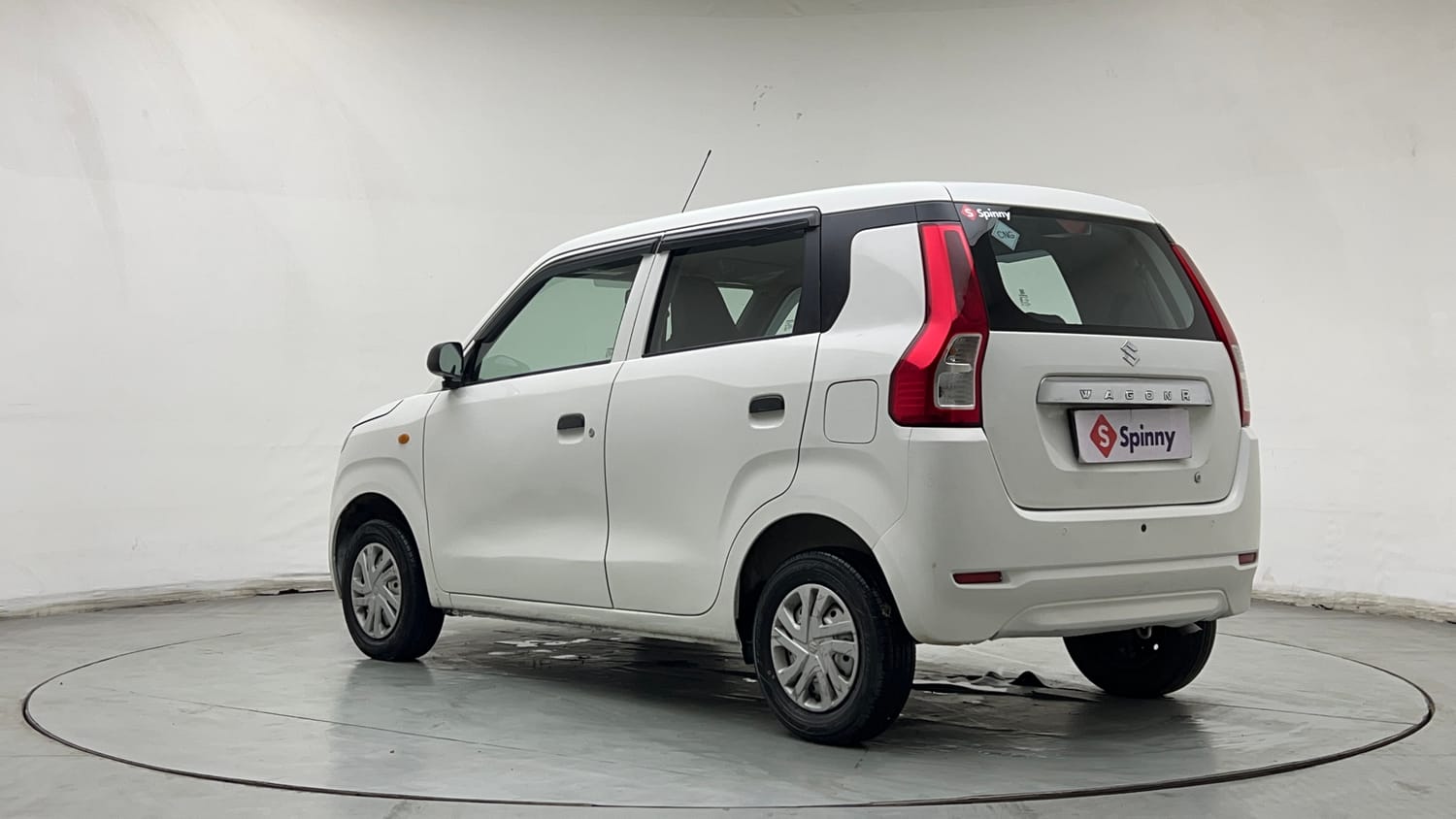 Used 2022 Maruti Suzuki Wagon R LXI 1.0 CNG Cng Manual exterior LEFT REAR CORNER VIEW