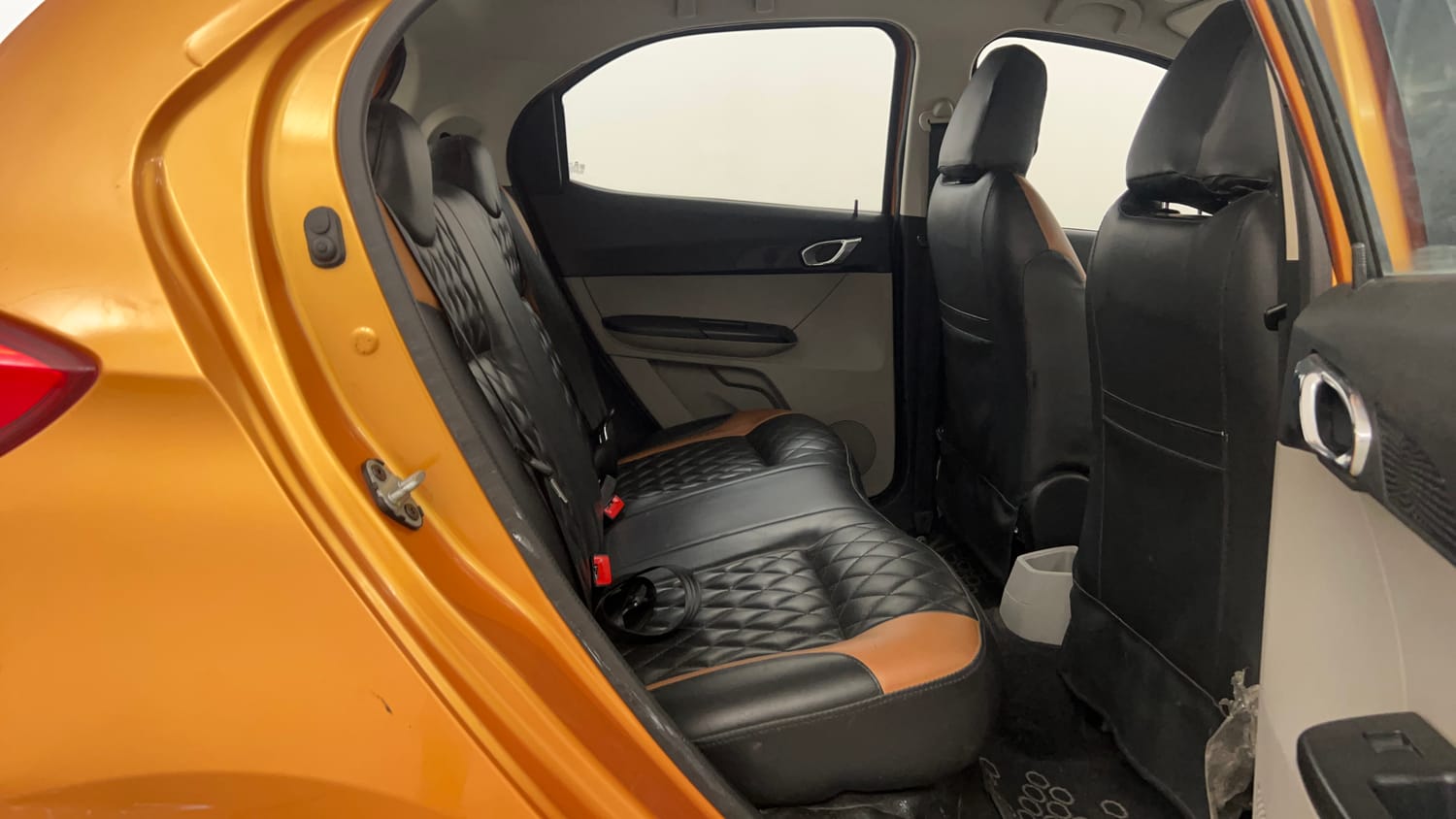 Used 2018 Tata Tiago Revotron XZ Petrol Manual interior RIGHT SIDE REAR DOOR CABIN VIEW