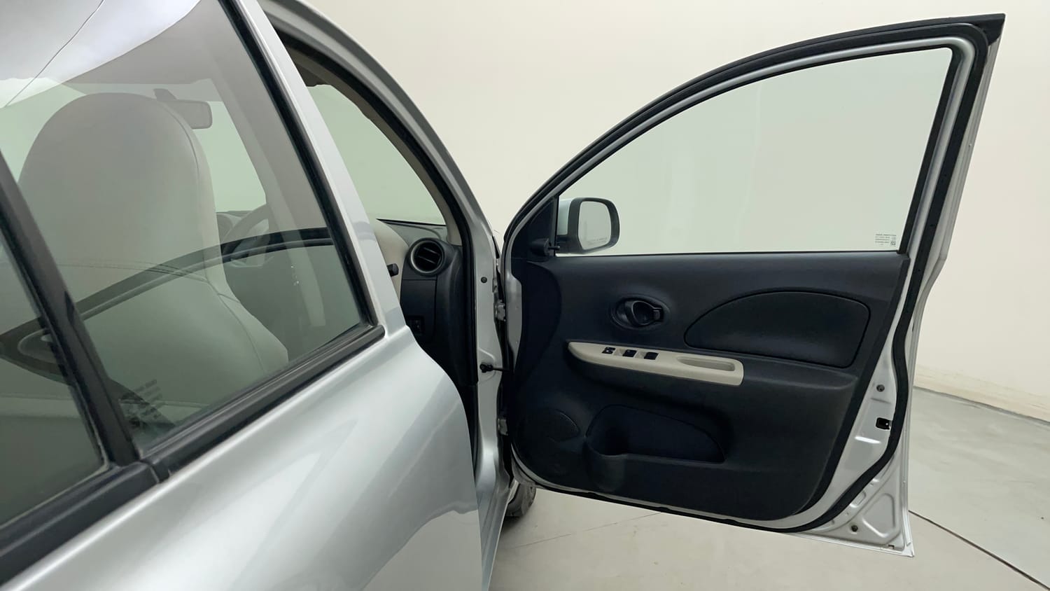 Used 2016 Nissan Micra Active XV Safety Pack Petrol Manual interior RIGHT FRONT DOOR OPEN VIEW