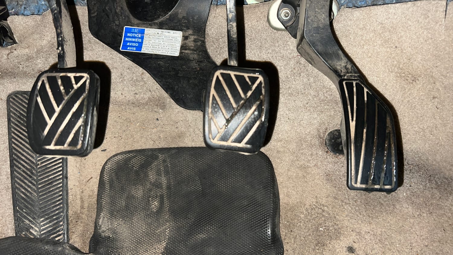 Used 2023 Maruti Suzuki Ciaz Alpha 1.5 Petrol Manual interior PEDALS VIEW