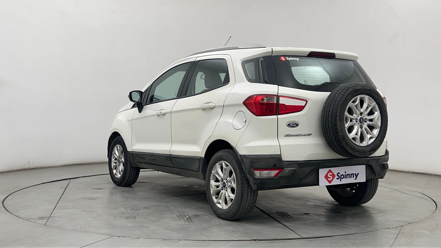 Used 2016 Ford EcoSport Titanium 1.5L Ti-VCT AT Petrol Automatic exterior LEFT REAR CORNER VIEW