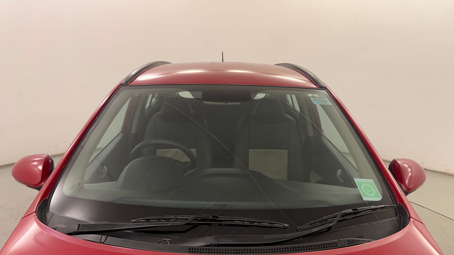 Used 2017 Hyundai Grand i10 Sportz (O) 1.2 Kappa VTVT Petrol Manual exterior FRONT WINDSHIELD VIEW