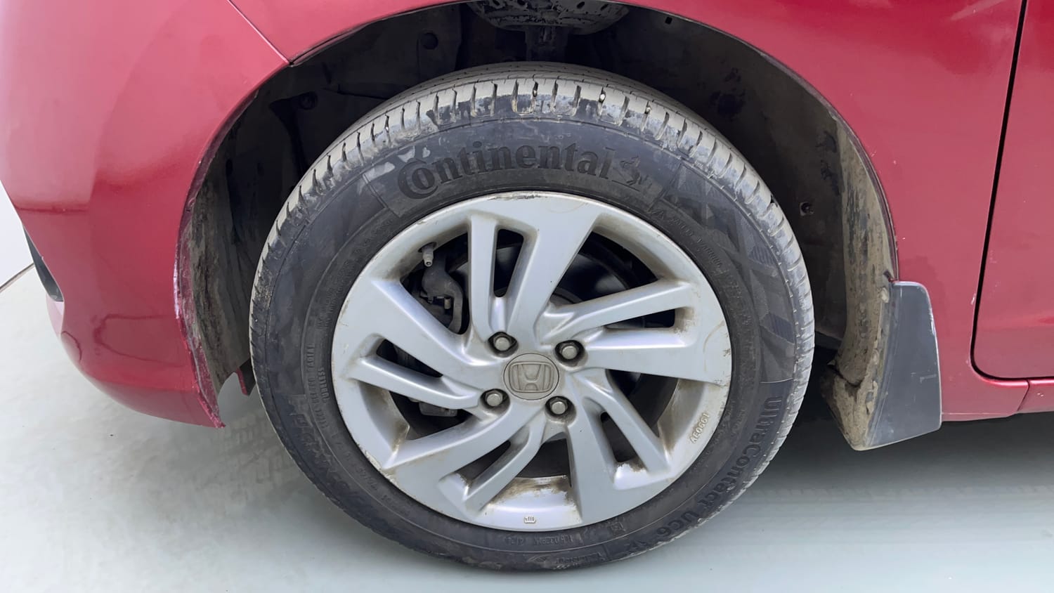 Used 2021 Honda Jazz VX CVT Petrol Automatic tyres LEFT FRONT TYRE RIM VIEW
