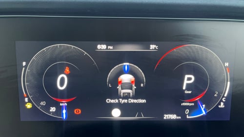 Used 2024 Mahindra XUV700 AX7 Luxury Pack Petrol AT 7 STR Petrol Automatic interior CLUSTERMETER VIEW