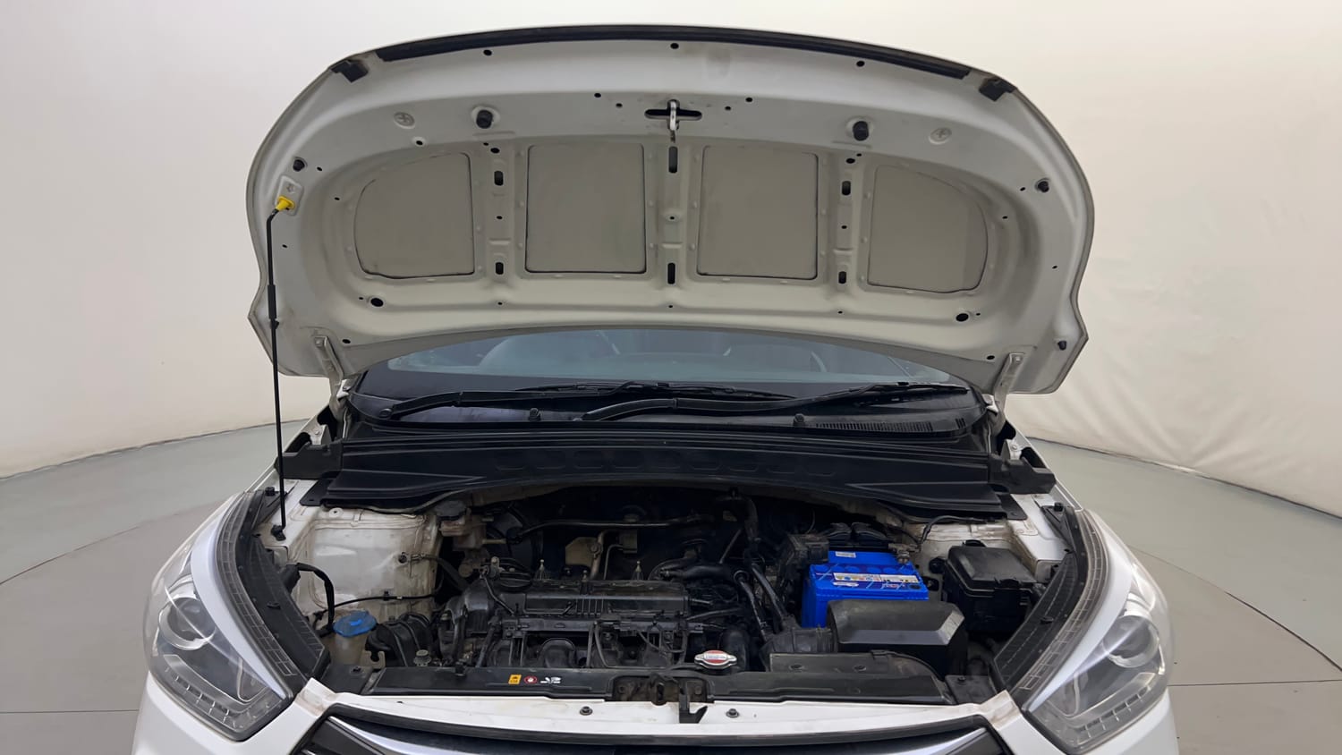 Used 2016 Hyundai Creta 1.6 SX Plus AT Petrol Petrol Automatic engine ENGINE & BONNET OPEN FRONT VIEW
