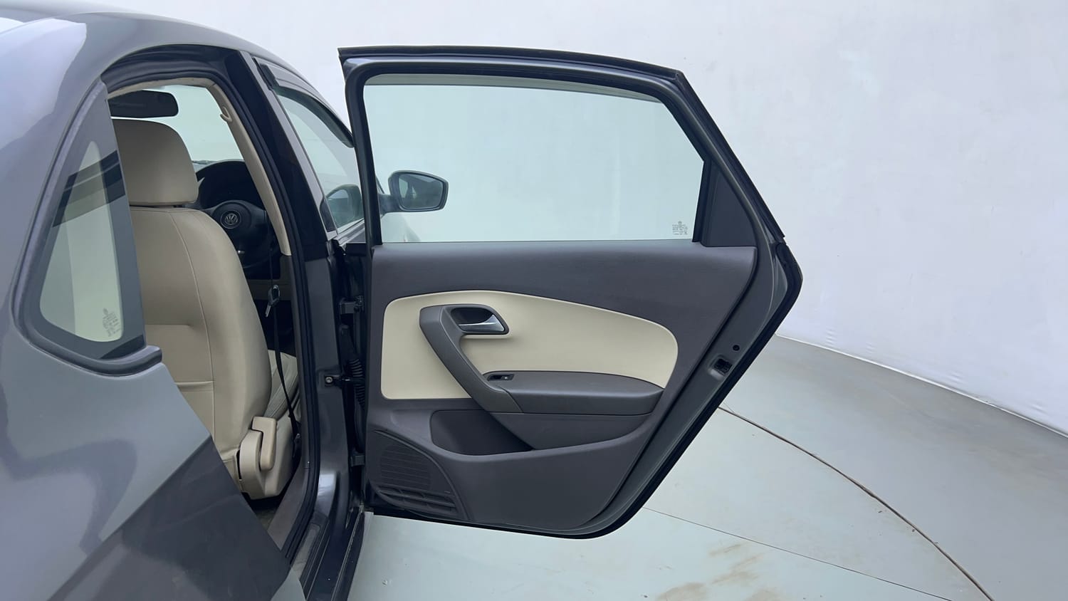 Used 2013 Volkswagen Vento Highline Petrol Petrol Manual interior RIGHT REAR DOOR OPEN VIEW