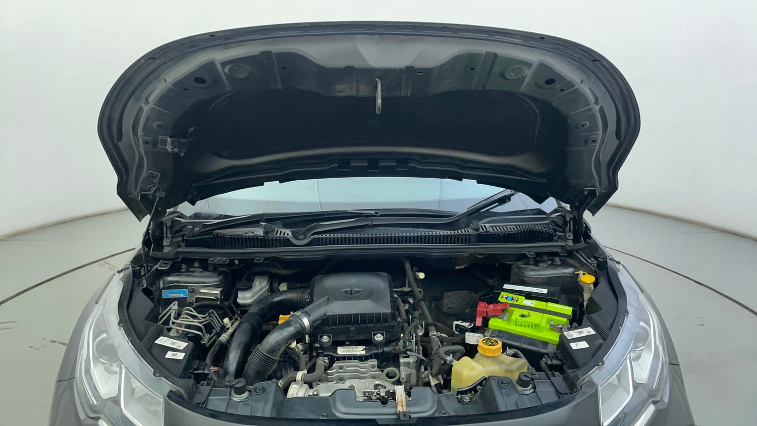 Used 2020 Tata Nexon XZ Plus Petrol Manual engine ENGINE & BONNET OPEN FRONT VIEW