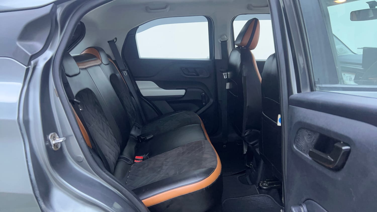 Used 2022 Tata Punch Pure MT Petrol Manual interior RIGHT SIDE REAR DOOR CABIN VIEW