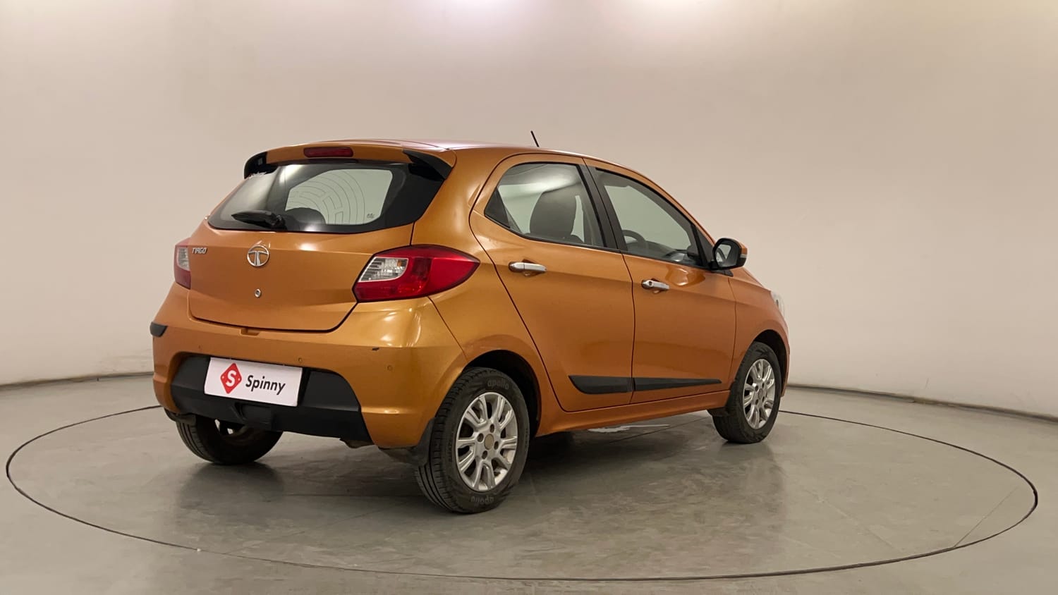 Used 2018 Tata Tiago Revotron XZ Petrol Manual exterior RIGHT REAR CORNER VIEW