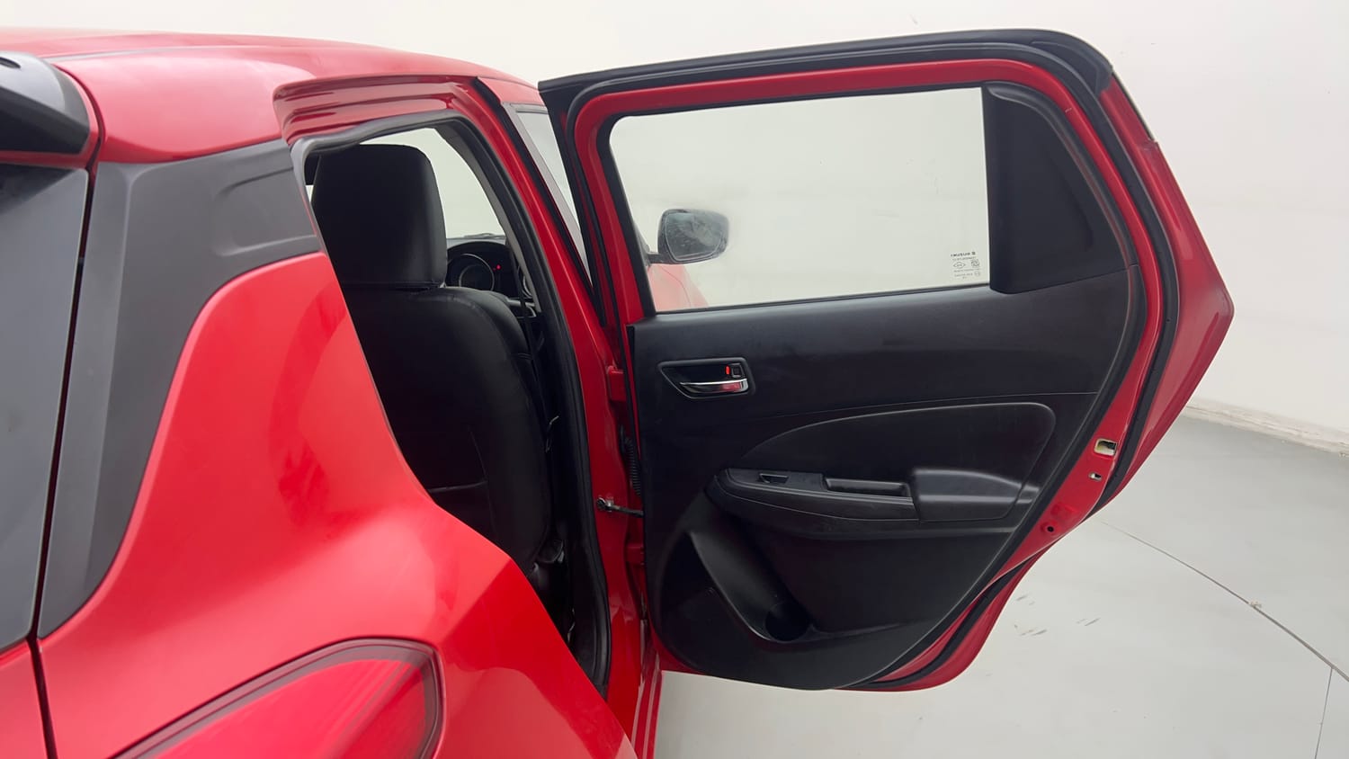 Used 2020 Maruti Suzuki Swift VXi AMT Petrol Automatic interior RIGHT REAR DOOR OPEN VIEW