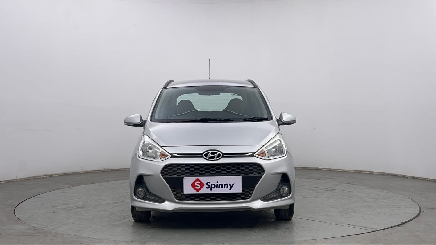 Used 2018 Hyundai Grand i10 Sportz 1.2 Kappa VTVT Petrol Manual exterior FRONT VIEW