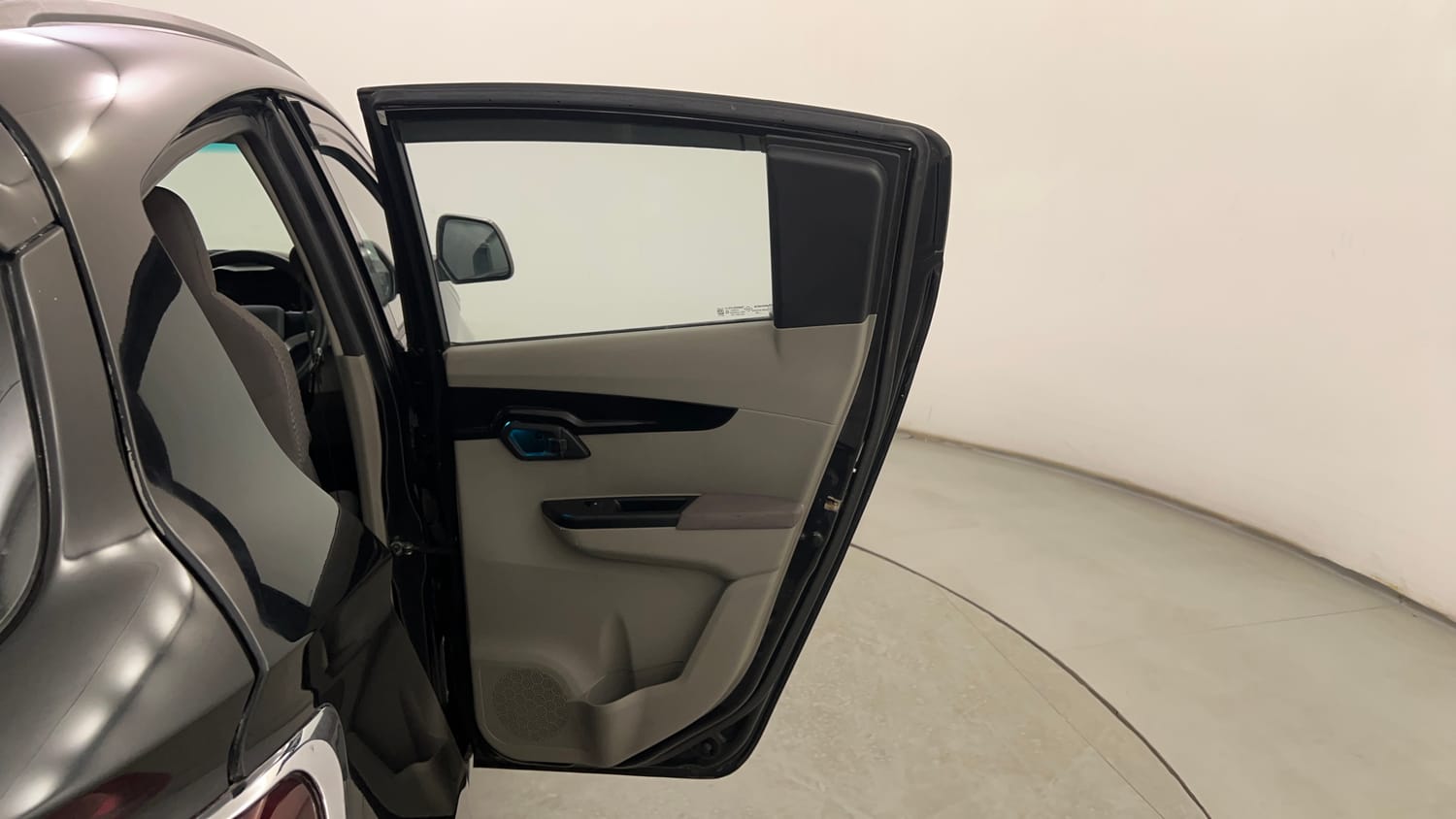 Used 2016 Mahindra KUV100 K6 6 STR Petrol Manual interior RIGHT REAR DOOR OPEN VIEW