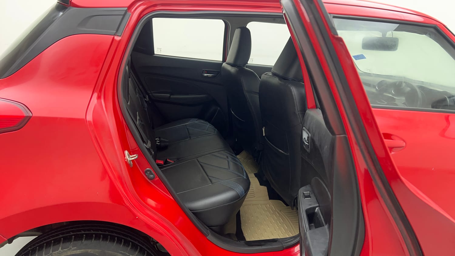 Used 2020 Maruti Suzuki Swift VXi AMT Petrol Automatic interior RIGHT SIDE REAR DOOR CABIN VIEW