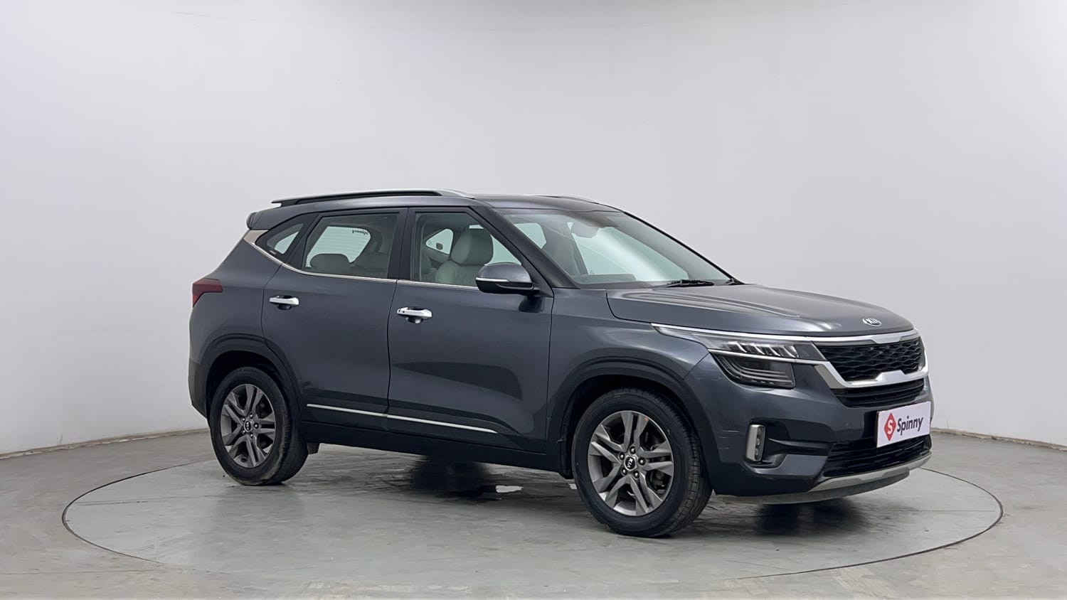 Used 2019 Kia Seltos HTX Plus 1.5 Diesel Diesel Manual exterior RIGHT FRONT CORNER VIEW