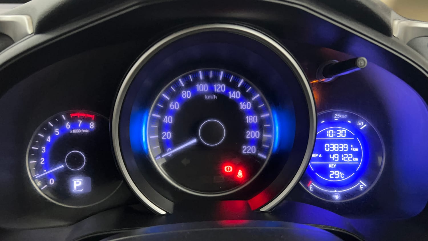 Used 2021 Honda Jazz VX CVT Petrol Automatic interior CLUSTERMETER VIEW