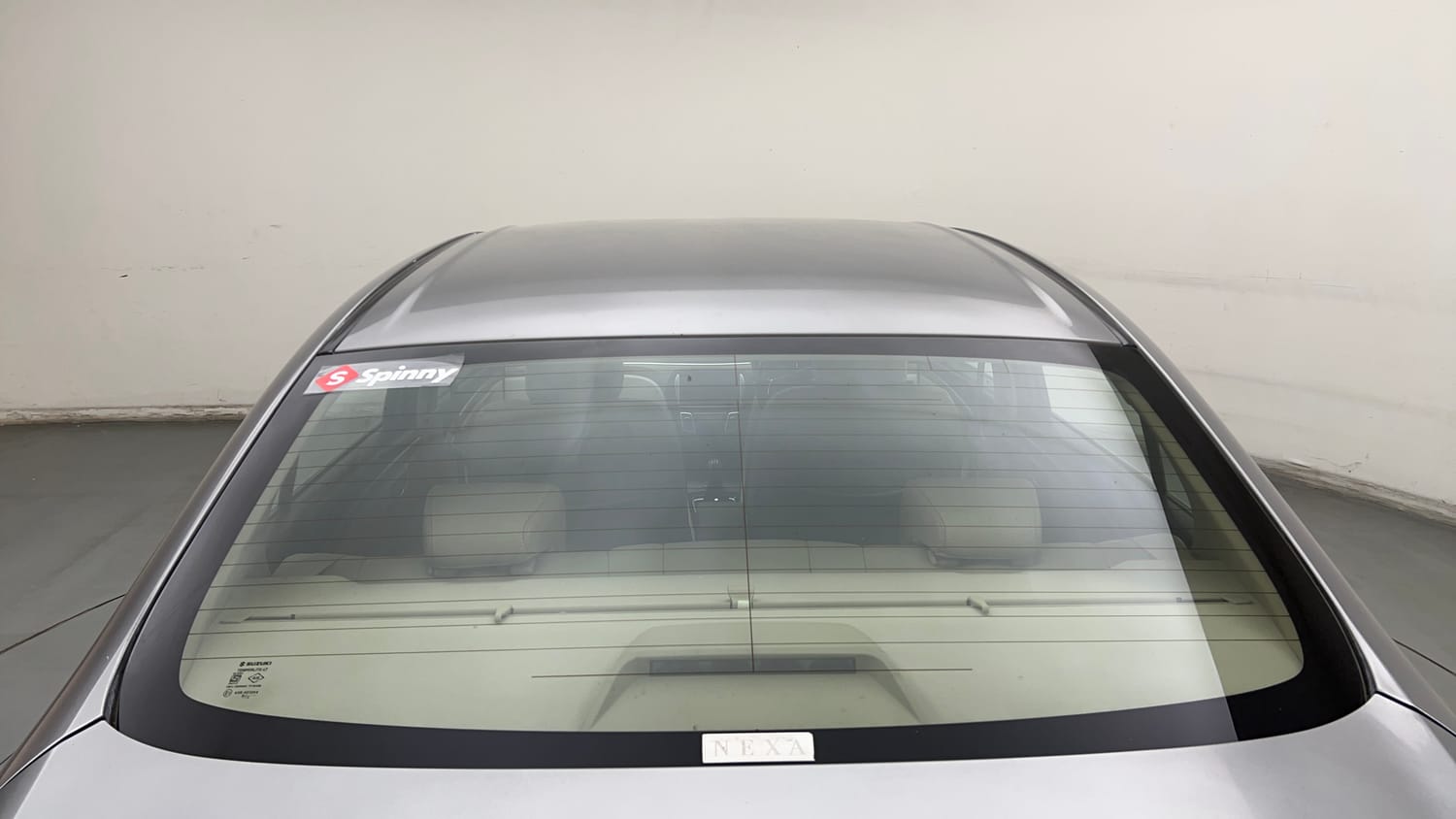 Used 2019 Maruti Suzuki Ciaz Alpha Hybrid 1.5 Petrol Manual exterior BACK WINDSHIELD VIEW